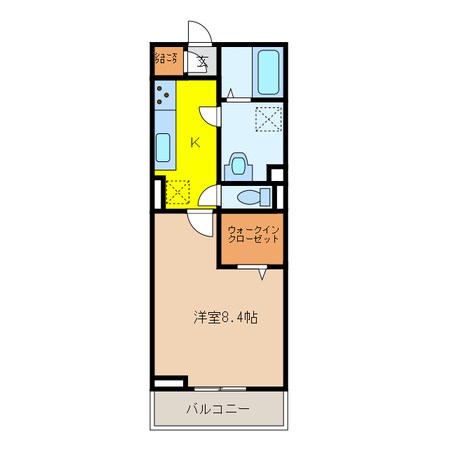 シンディパレスの物件間取画像